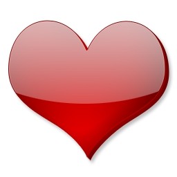 trái tim đỏ