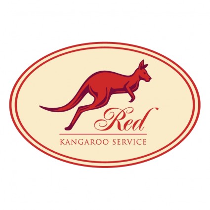 service kangourou rouge