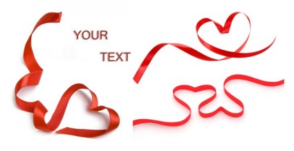 Red Love Ribbon Highdefinition Picturep
