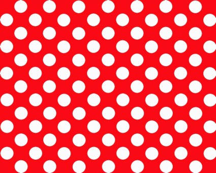 Red Polka Dot-Hintergrund