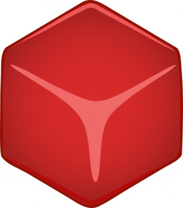 Redd Cube ClipArt