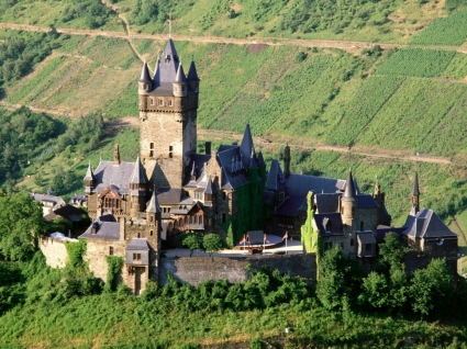 Reichsburg Burg Tapete Deutschland Welt