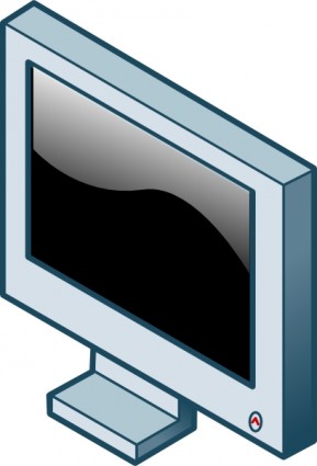 RG isometrische lcd-Bildschirm-Clip-art