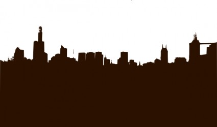 Arte del clip del skyline de la ciudad de rgesthuizen