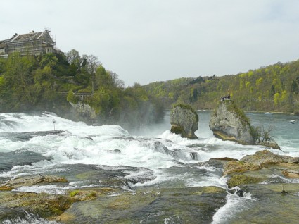 Rhein Rhein Wasserfälle schaffhausen
