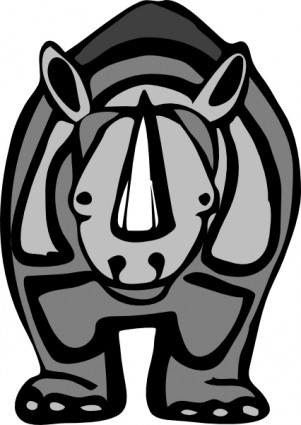rinoceronte clip art