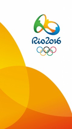 Rio De Janeiro Olympisches Logo mit dem Olympischen Angebot-Logo die offizielle hd Bilder und Videos