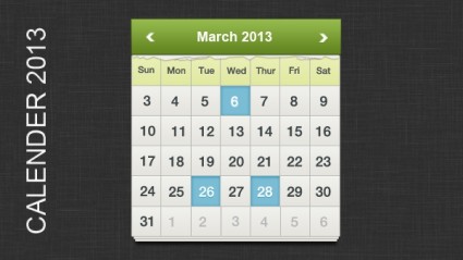 Ripped Calendar