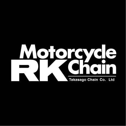 cadena de la motocicleta de RK