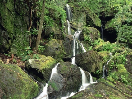 Roaring Fork Wallpaper Wasserfälle nature