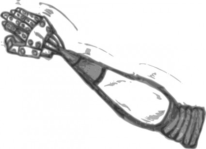 clip art de brazo robótico