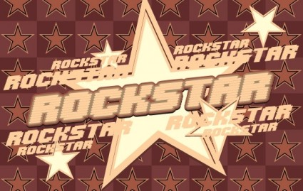 Rock Star Vector Graphic