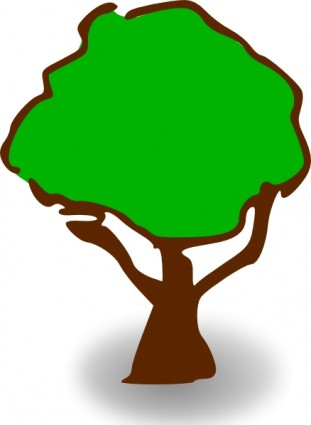 jogo de RPG mapa clip-art de símbolos da árvore