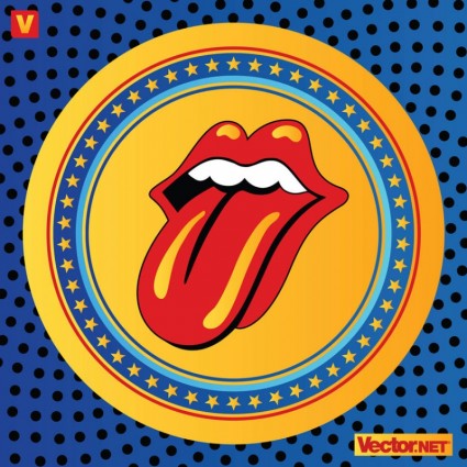 logo de lèvres de Rolling stones