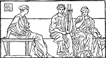 clip art de relieve romano