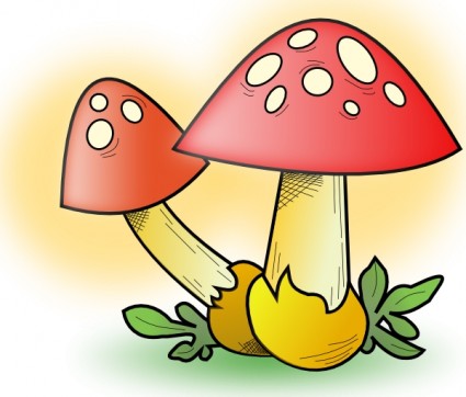 羅曼諾夫蘑菇剪貼畫