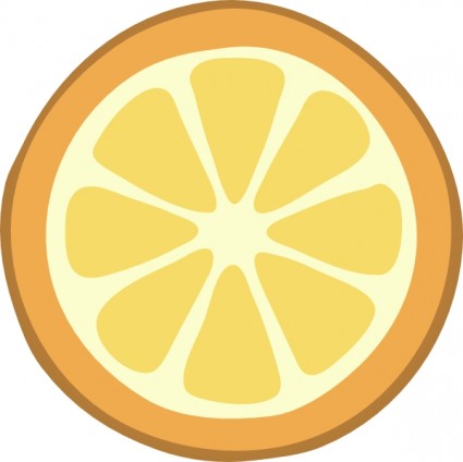rondelle laranja clip-art
