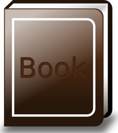 ClipArt libro marrone di ronoaldo