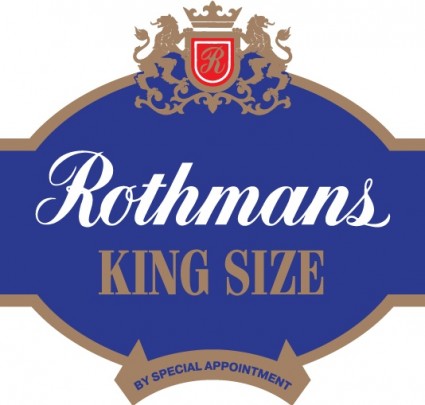 Roth ukuran raja penuh logo