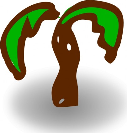 simboli mappa RPG ClipArt albero di Palma