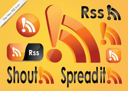 RSS nguồn cấp dữ liệu biểu tượng