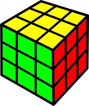 Rubik Cube ClipArt