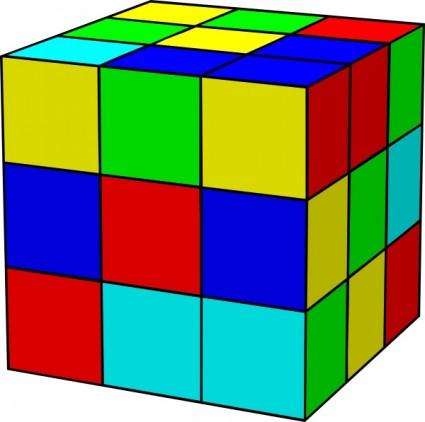 ClipArt cubo di Rubik