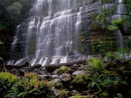 羅素瀑布壁紙澳大利亞世界