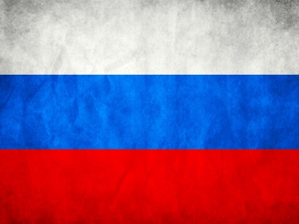 Russie drapeau grungy papier peint Russie monde