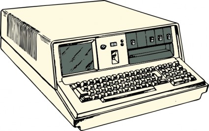 s 시대 휴대용 컴퓨터 클립 아트