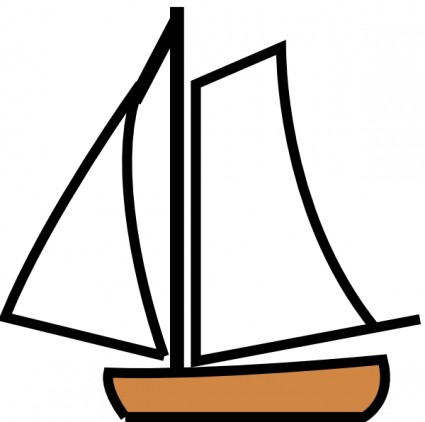 clipart de barco à vela