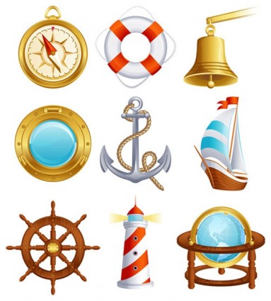 Sailing Small Icon Vector