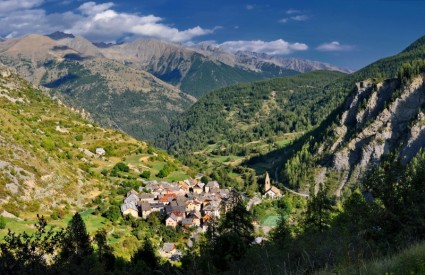 Saint Dalmas Frankreich Dorf