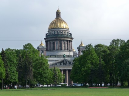 Sankt Petersburg St Isaac s Kathedrale Sommer