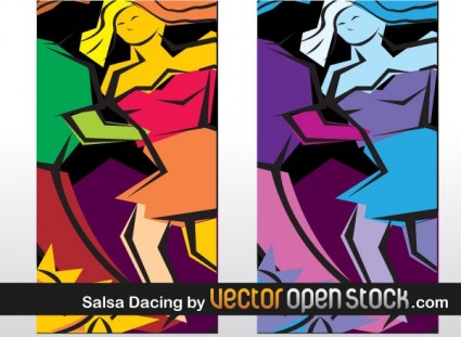 illustration d'art danse salsa