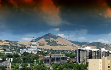 Salt Lake City Utah capitol