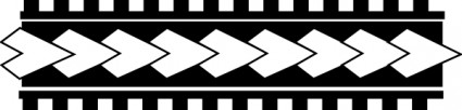 Samoa Tatoo Muster-ClipArt