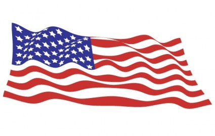 ตัวอย่างไฟล์จากสหรัฐอเมริกาธงเวกเตอร์ชุด