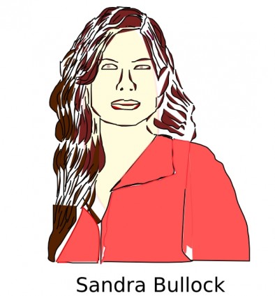 Sandra Bullock-ClipArt