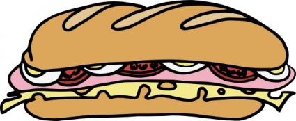 bánh sandwich một clip nghệ thuật