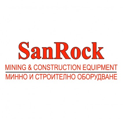 equipamento de construção de mineração sanrock
