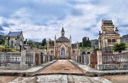 Sant feliu de guixols Spanyol cemetery