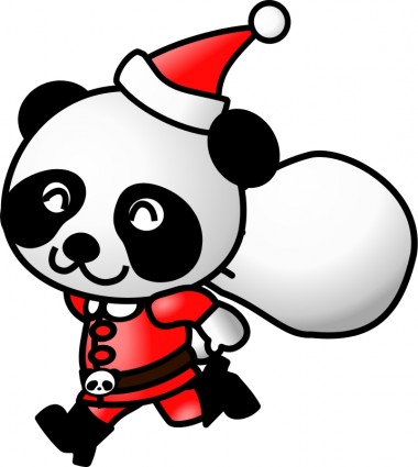 聖誕老人熊貓
