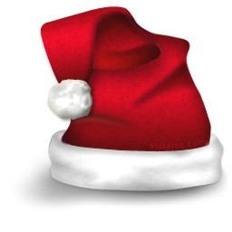 Santa s kapelusz