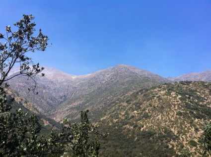 Cile Santiago trekking