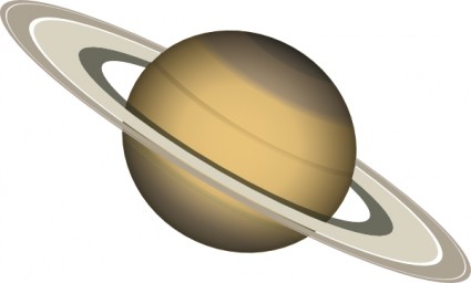 土星のクリップアート