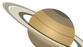 土星のベクトル