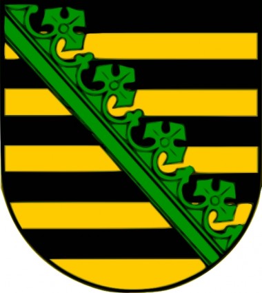 Sachsen Wappen ClipArt