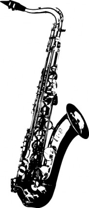 clip art de saxofón