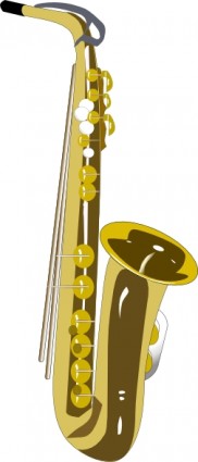 clipart de saxofone